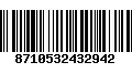 Código de Barras 8710532432942