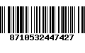 Código de Barras 8710532447427