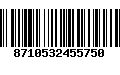 Código de Barras 8710532455750