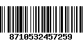 Código de Barras 8710532457259