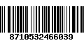 Código de Barras 8710532466039