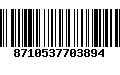 Código de Barras 8710537703894