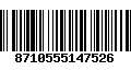 Código de Barras 8710555147526