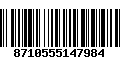 Código de Barras 8710555147984