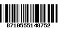 Código de Barras 8710555148752