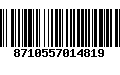 Código de Barras 8710557014819