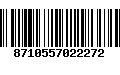 Código de Barras 8710557022272