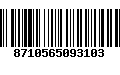 Código de Barras 8710565093103