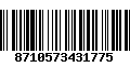Código de Barras 8710573431775