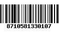 Código de Barras 8710581330107