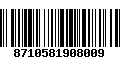 Código de Barras 8710581908009