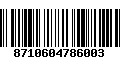 Código de Barras 8710604786003