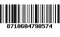 Código de Barras 8710604790574