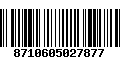 Código de Barras 8710605027877