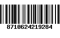 Código de Barras 8710624219284