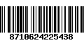 Código de Barras 8710624225438