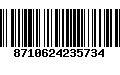 Código de Barras 8710624235734