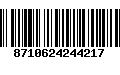 Código de Barras 8710624244217