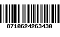 Código de Barras 8710624263430