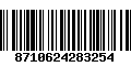 Código de Barras 8710624283254