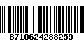 Código de Barras 8710624288259