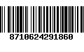 Código de Barras 8710624291860