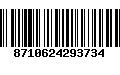 Código de Barras 8710624293734