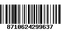 Código de Barras 8710624299637