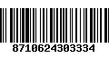 Código de Barras 8710624303334