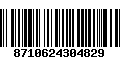 Código de Barras 8710624304829