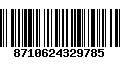 Código de Barras 8710624329785