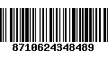 Código de Barras 8710624348489