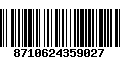 Código de Barras 8710624359027