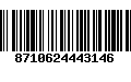 Código de Barras 8710624443146