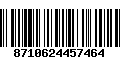 Código de Barras 8710624457464