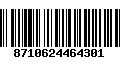 Código de Barras 8710624464301