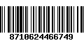 Código de Barras 8710624466749