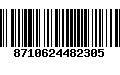 Código de Barras 8710624482305