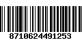 Código de Barras 8710624491253