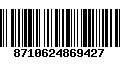 Código de Barras 8710624869427