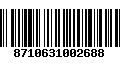 Código de Barras 8710631002688