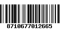 Código de Barras 8710677012665