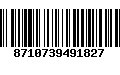 Código de Barras 8710739491827