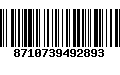 Código de Barras 8710739492893