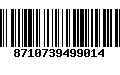 Código de Barras 8710739499014