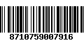 Código de Barras 8710759007916