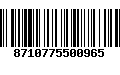 Código de Barras 8710775500965