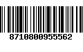 Código de Barras 8710800955562