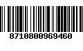 Código de Barras 8710800969460