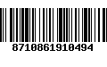 Código de Barras 8710861910494